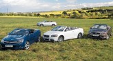 . Ford Focus Coupe-Cabriolet, Opel Astra TwinTop, Volkswagen Eos  Volvo C70